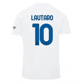 Inter Milan Lautaro Martinez #10 Auswärtstrikot 2023-24 Kurzarm